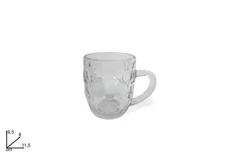 Hrnčeky, šálky, podšálky MAKRO - Hrnček 300ml sklo