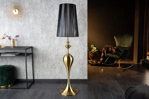 Osvetlenie Stojacia lampa LUANDA Dekorhome
