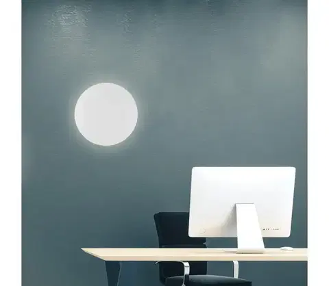 Svietidlá  Nástenné svietidlo LUNA 4xG9/8W/230V pr. 40 cm biela 6011