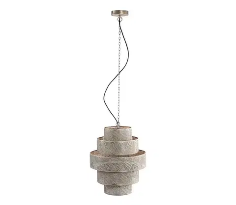 Svietidlá PTMD - Závesný luster na reťazi NARINDE 1xE27/40W/230V priemer 40 cm 8720014723123