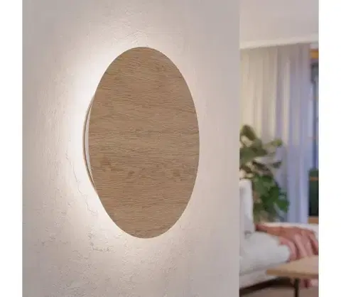 Svietidlá Eglo 901739 - LED Nástenné svietidlo ALAMILO LED/9,2W/230V 3000K béžová 901739