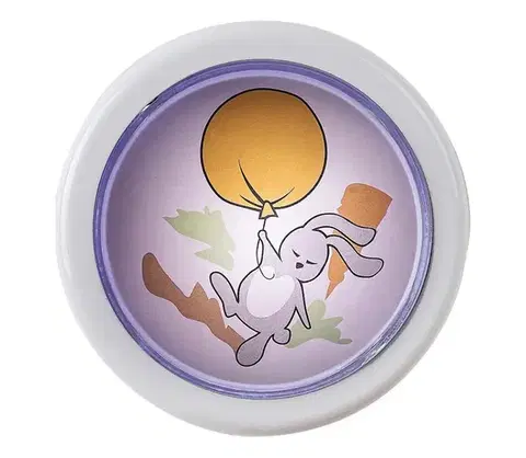 Svietidlá Rabalux 76073 - LED detská nočná lampa HOPPLY LED/0,3W/2xAA 6000K 76073