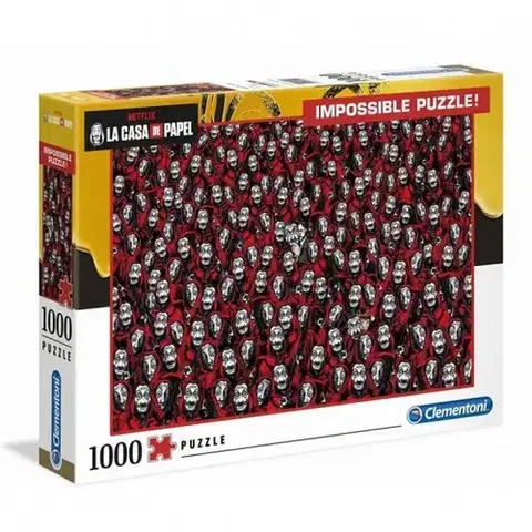 1000 dielikov Puzzle La casa del papel 1000 Clementoni