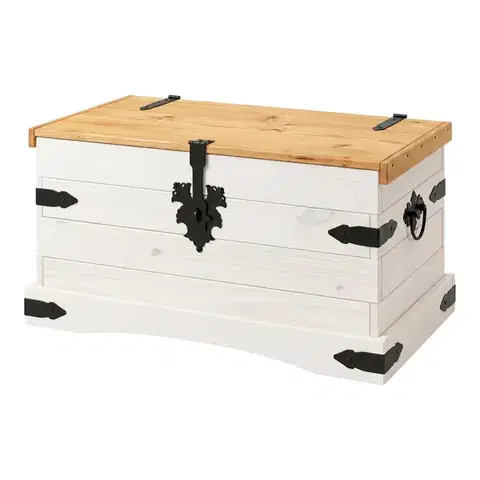 Bytové doplnky Truhlica CORONA biely vosk 16451B