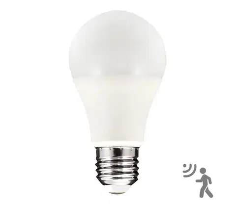Záhradné lampy  LED Žiarovka so senzorom pohybu a súmraku A60 E27/8W/230V 3000K 308832