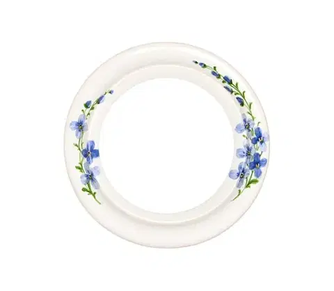 Predlžovacie káble Bohemia-Design - Jednoduchý retro porcelánový rámček R461-6