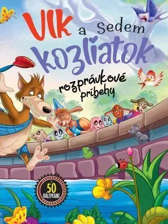 Rozprávky pre malé deti Vlk a 7 kozliatok - rozprávkové príbehy