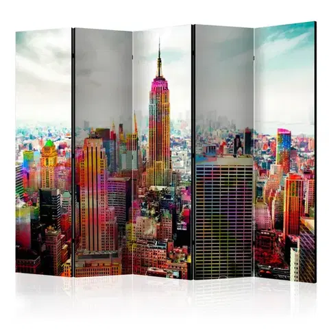 Paravány Paraván Colors of New York City Dekorhome