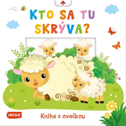 Leporelá, krabičky, puzzle knihy Kto sa tu skrýva? Kniha s ovečkou