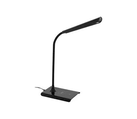 Lampy Eglo 55122 - LED Stmievateľná stolová lampa s nabíjaním LED/5,5W/230V čierna 55122