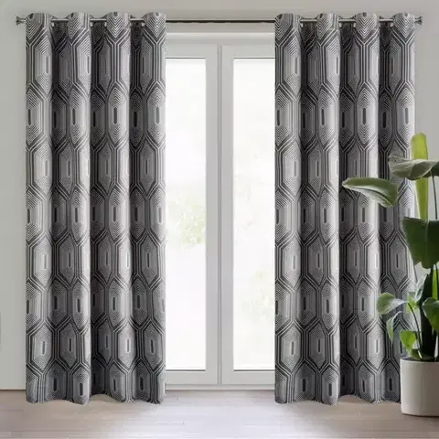 Závesy do spálne Záves DIADEM 140X250 na priechodkách 356441