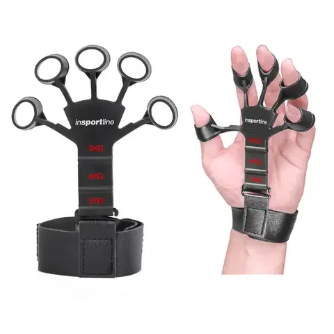 Ostatné fitness náradie Posilňovač prstov inSPORTline GripFit