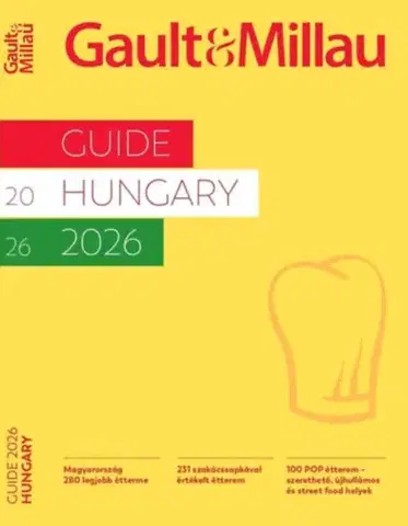 Sprievodcovia, mapy - ostatné Gault & Millau Guide Hungary 2026