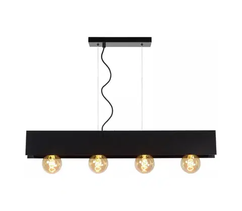 Svietidlá Lucide 30474/04/30 - Luster na lanku SURTUS 4xE27/60W/230V 30474/04/30