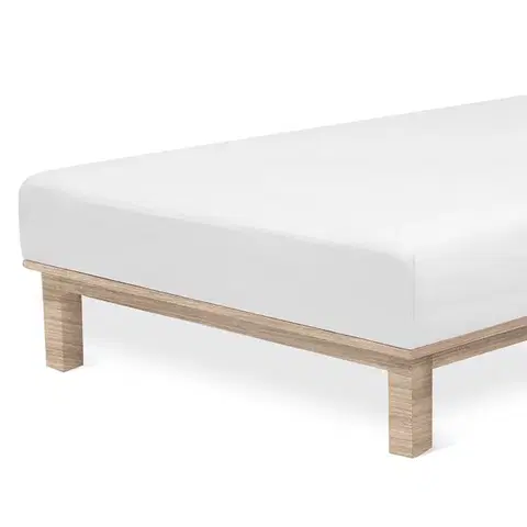 Prestieradlá Prestieradlo Andrea Simone boxspring 90x200x35 biele
