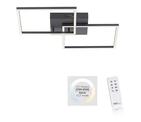 Svietidlá Leuchten Direkt 14141-18 - LED Stmievateľné svietidlo IVEN 2xLED/14W/230V + DO 14141-18