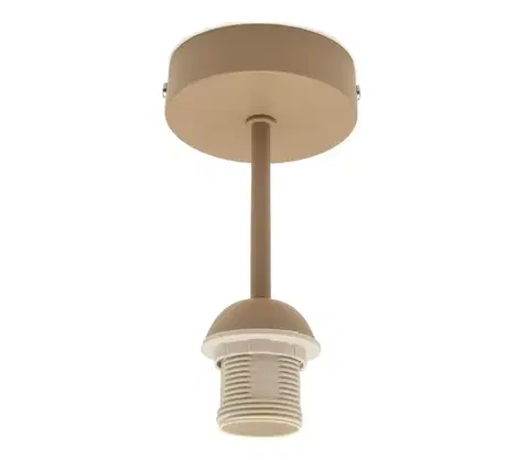 Svietidlá BRILAGI - Prisadený luster PARTY 1xE27/60W/230V pr. 10 cm béžový 8590828061366