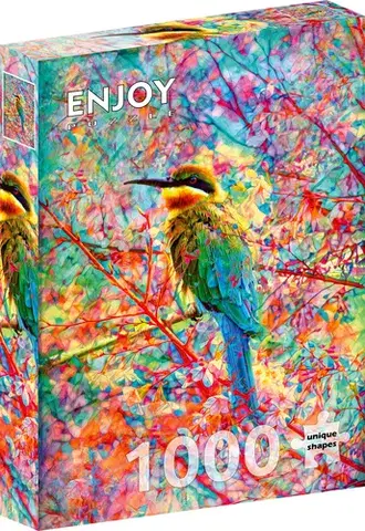 1000 dielikov Enjoy Puzzle Šťastný vták 1000 Enjoy