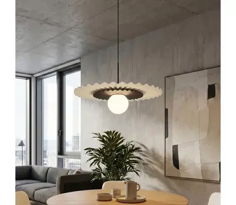 Svietidlá EMIBIG Závesný luster na lanku UMBRA 1xG9/8W/230V čierna/biela 1730/1