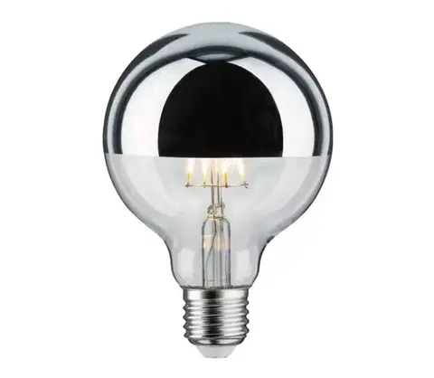Žiarovky LED Stmievateľná žiarovka so zrkadlovým vrchlíkom E27/6,5W/230V - Paulmann 28673 28673