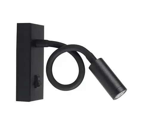 Svietidlá  32522 - LED Flexibilná lampička TONIL LED/2,7W/230V čierna 32522