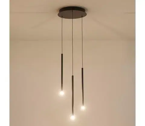 Svietidlá Eurolamp LED Luster na lanku LED/6W/230V 3000K pr. 30 cm 144-16082