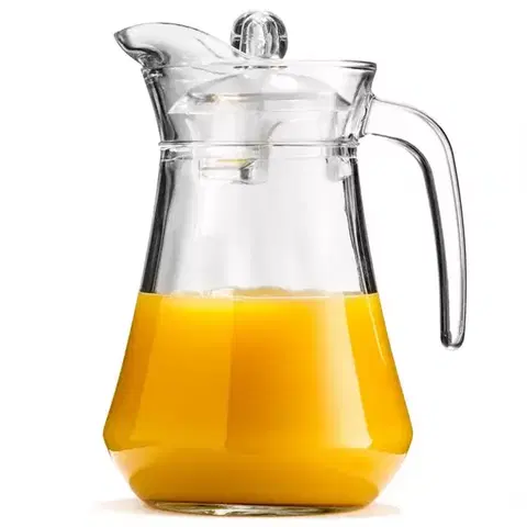 Dekorácie a bytové doplnky Sklenený džbán Luca 1,4 l + poklop