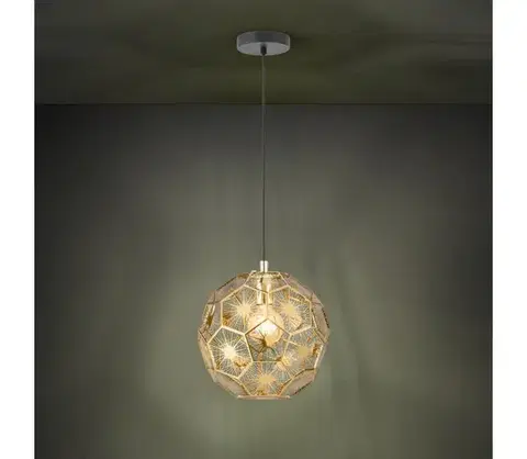 Svietidlá Eglo 39754 - Luster na lanku SKOURA 1xE27/60W/230V priemer 30 cm 39754