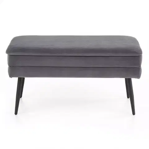 Taburetky na sedenie Taburetka Velva šedá/čierna
