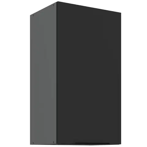 Kuchynské skrinky visiace Kuchynská skrinka Aria-Bl/Ant Anti Fingerprint 40g-72 1f