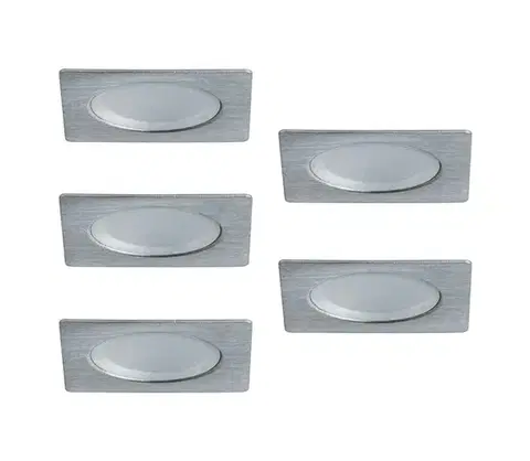 LED osvetlenie Paulmann 93587 - SADA 5xLED/0,4W Podhľadové svietidlo 12V/230V 2700K 93587