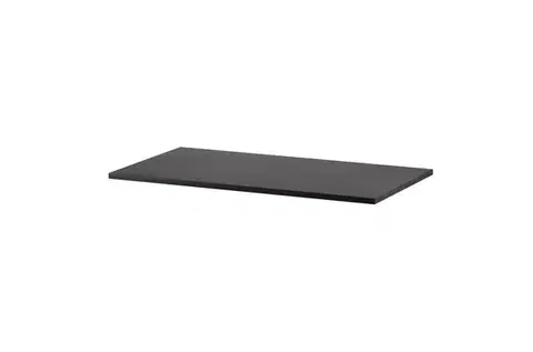 Skrinky do kúpeľne Szynaka Doska pod umývadlo MOSSA | čierna Prevedenie: Doska 80 cm