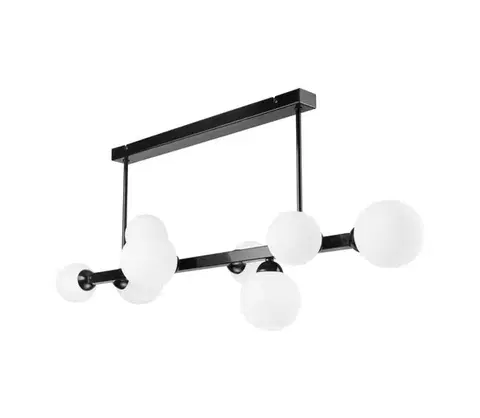 Svietidlá  Luster na tyči ASTRO 8xG9/5W/230V čierna 45085