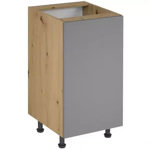 Kuchynské skrinky stojace Kuchynská skrinka Langen D45 beige