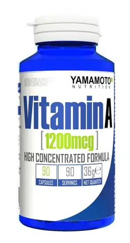 Vitamín A Vitamin A 1200 mcg - Yamamoto  90 kaps.