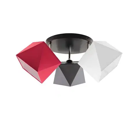 Svietidlá  Prisadený luster DIAMENT 3xE27/60W/230V 0319