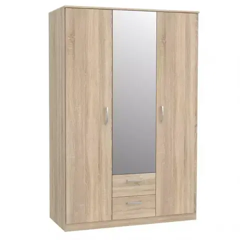 Šatníkové skrine Skriňa Niko NIKS82 123 cm