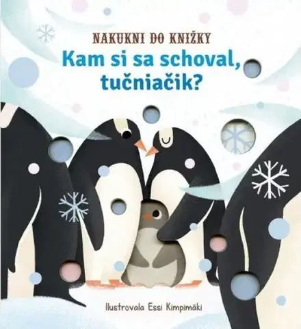 Leporelá, krabičky, puzzle knihy Kam si sa schoval, tučniačik? - Sam Taplin