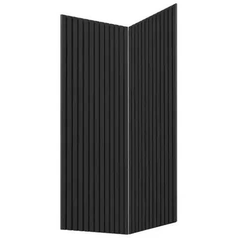 Kuchynské skrinky Čelo skrinky Luxeo F14-G60N2(72) ryfla black