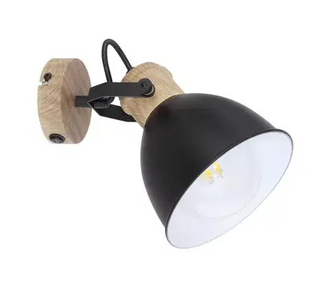 Svietidlá Globo 54018-1S - Nástenné bodové svietidlo WIHO 1xE27/40W/230V 54018-1S
