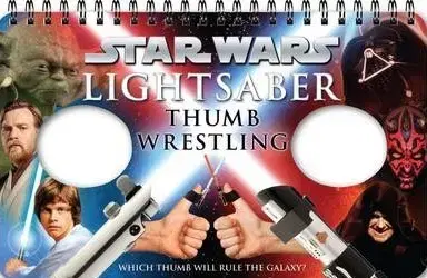 Cudzojazyčná literatúra Star Wars Lightsaber Thumb Wrestling
