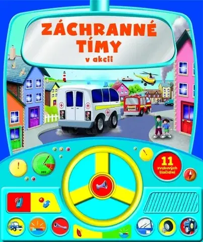 Zvukové knihy Záchranné tímy v akcii - zvuková knižka s volantom - Igloo Books