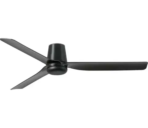 Ventilátory FARO Barcelona FARO 33830WT-Stropný látor PUNT TUB M čierna pr. 132 cm WT + diaľkové ovládanie 33830T