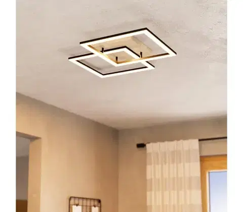 Svietidlá Eglo 901744-LED Stmievateľný prisadený luster LOMALTAS-Z 4xLED/32W/230V 2700-6500K 901744