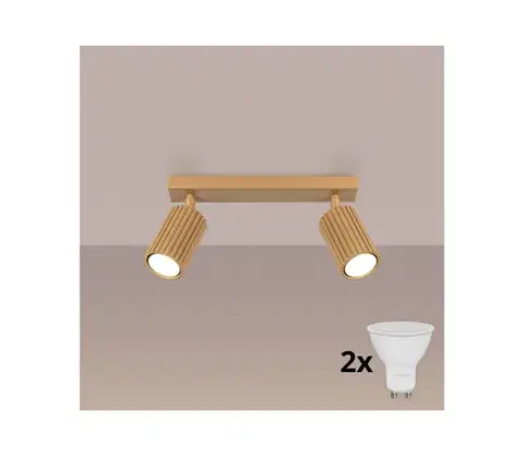 Svietidlá BRILAGI - LED bodové svietidlo CRESTO 2xGU10/10W/230V zlaté BR.1561