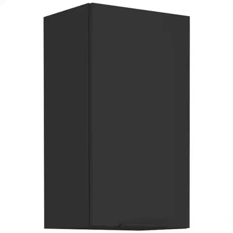 Kuchynské skrinky visiace Kuchynská skrinka Siena čierna mat 40g-72 1f
