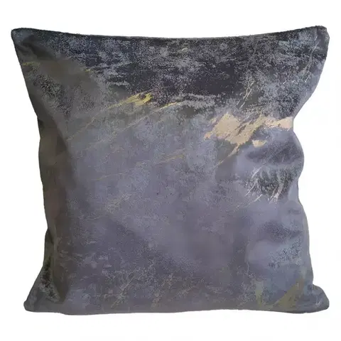 Dekoračné obliečky Obliečka Plain Velvet YX514 40x40cm šedá