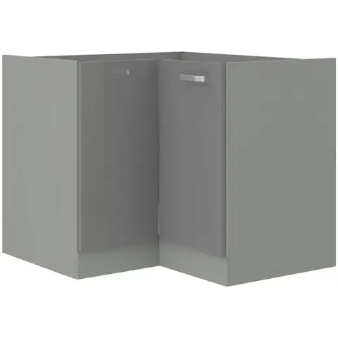 Kuchynské skrinky stojace Skrinka Do Kuchyne Grey 90x90 Nd 2f Bb