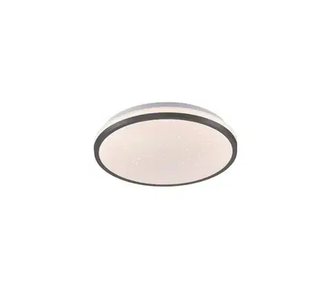 Svietidlá JUST LIGHT. 14293-18 - LED Stmievateľné stropné svietidlo KYLE LED/10W/230V čierna 14293-18