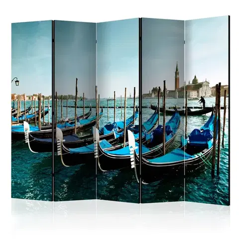 Paravány Paraván Gondolas on the Grand Canal Venice Dekorhome